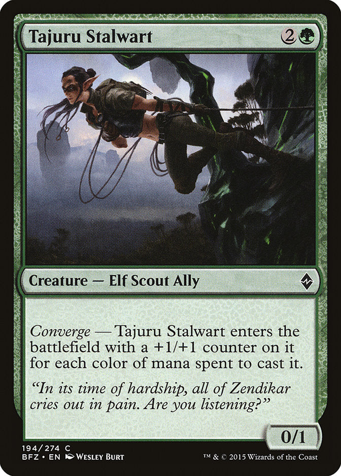 Tajuru Stalwart [Battle for Zendikar] | Anubis Games and Hobby