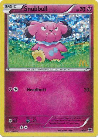 Snubbull (8/12) [McDonald's Promos: 2014 Collection] | Anubis Games and Hobby