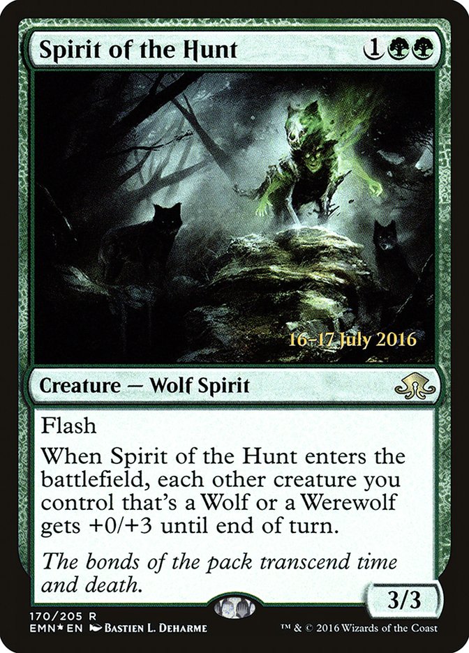 Spirit of the Hunt [Eldritch Moon Prerelease Promos] | Anubis Games and Hobby
