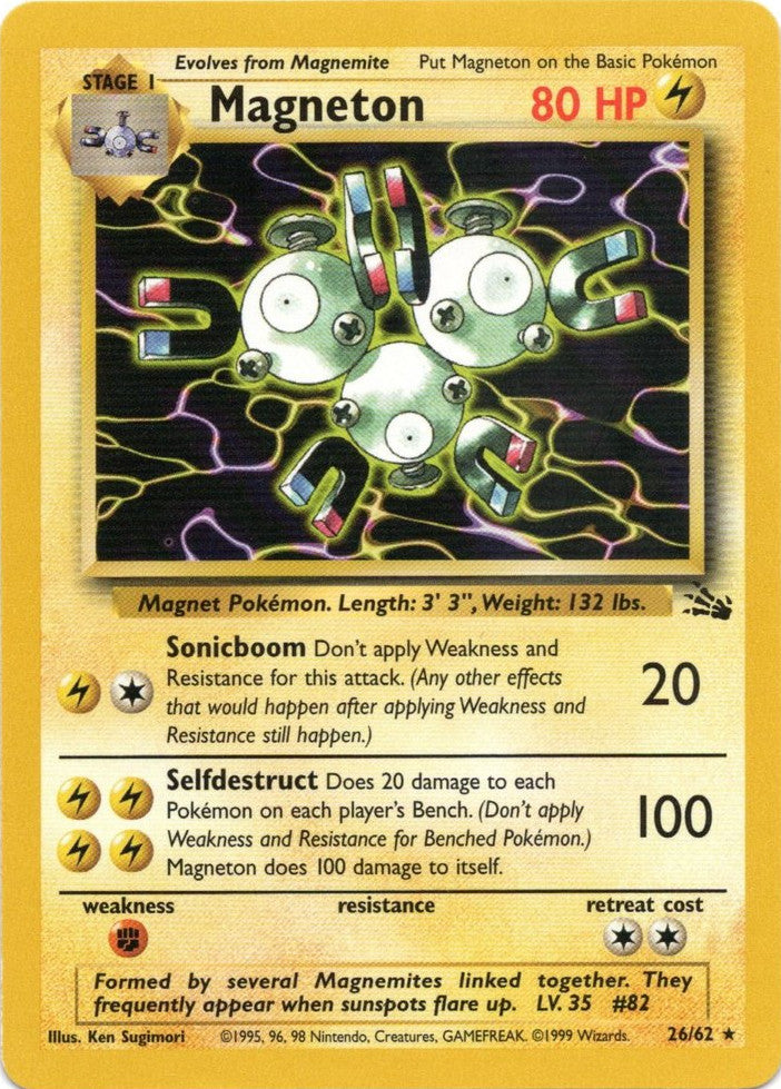 Magneton (26/62) [Fossil Unlimited] | Anubis Games and Hobby