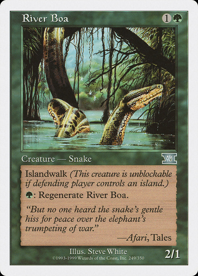 River Boa [Classic Sixth Edition] | Anubis Games and Hobby