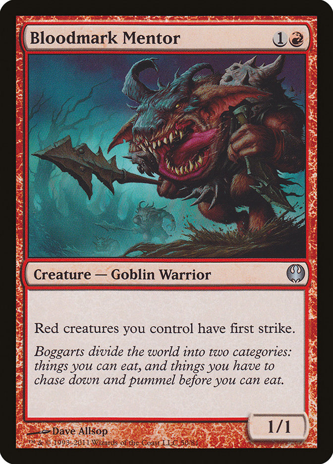 Bloodmark Mentor [Duel Decks: Knights vs. Dragons] | Anubis Games and Hobby