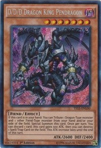 D/D/D Dragon King Pendragon [Starter Deck: Dark Legion] [YS15-ENL00] | Anubis Games and Hobby