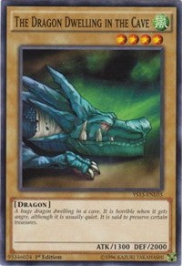 The Dragon Dwelling in the Cave [Starter Deck: Dark Legion] [YS15-ENL03] | Anubis Games and Hobby