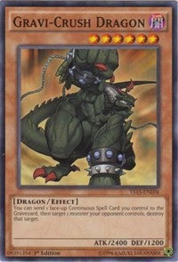 Gravi-Crush Dragon [Starter Deck: Dark Legion] [YS15-ENL04] | Anubis Games and Hobby