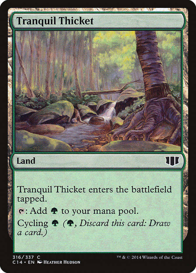 Tranquil Thicket [Commander 2014] | Anubis Games and Hobby