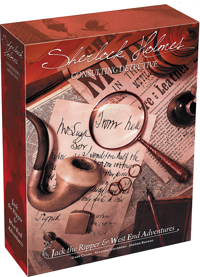 Sherlock Holmes Consulting Detective: Jack the Ripper & West End Adventures | Anubis Games and Hobby