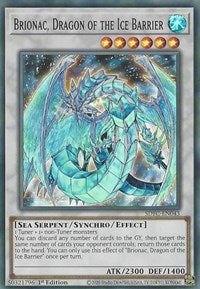 Brionac, Dragon of the Ice Barrier [SDFC-EN043] Super Rare | Anubis Games and Hobby