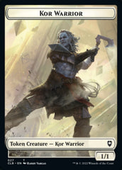 Kor Warrior // Angel Warrior Double-Sided Token [Commander Legends: Battle for Baldur's Gate Tokens] | Anubis Games and Hobby