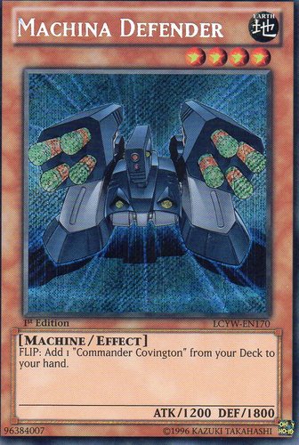 Machina Defender [LCYW-EN170] Secret Rare | Anubis Games and Hobby