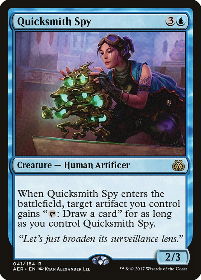 Quicksmith Spy [Aether Revolt] | Anubis Games and Hobby