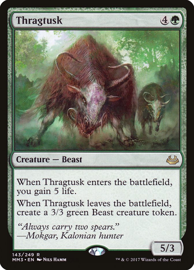Thragtusk [Modern Masters 2017] | Anubis Games and Hobby