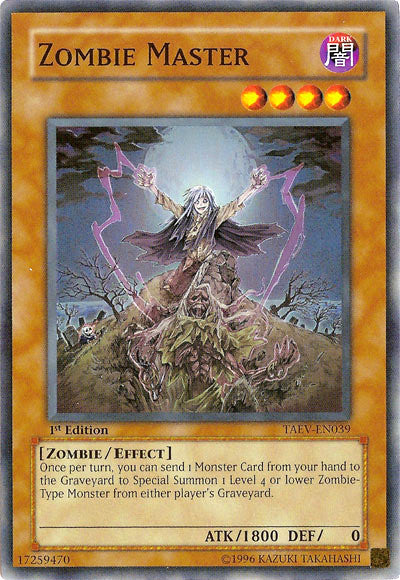 Zombie Master [TAEV-EN039] Super Rare | Anubis Games and Hobby