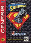 The Death and Return of Superman - Sega Genesis | Anubis Games and Hobby