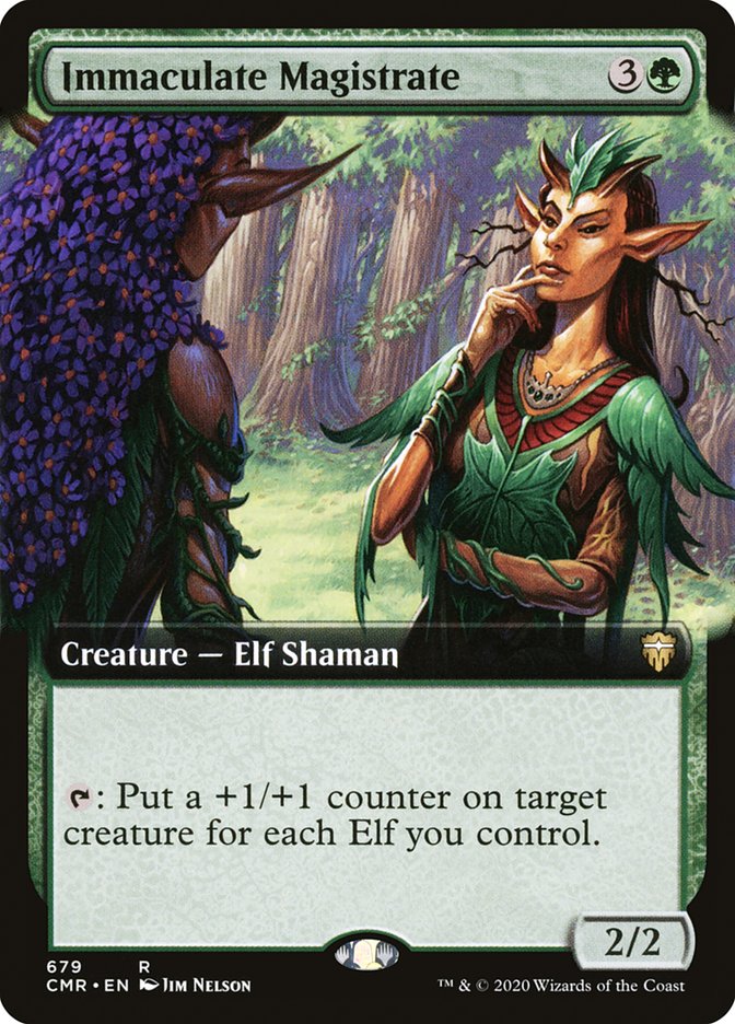 Immaculate Magistrate (Extended Art) [Commander Legends] | Anubis Games and Hobby