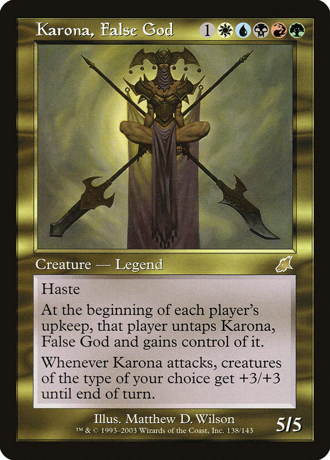 Karona, False God [Scourge] | Anubis Games and Hobby