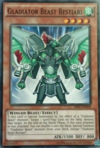 Gladiator Beast Bestiari [Astral Pack 7] [AP07-EN018] | Anubis Games and Hobby