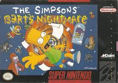 The Simpsons Bart's Nightmare - Super Nintendo | Anubis Games and Hobby