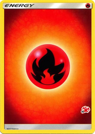 Fire Energy (Charizard Stamp #35) [Battle Academy 2020] | Anubis Games and Hobby