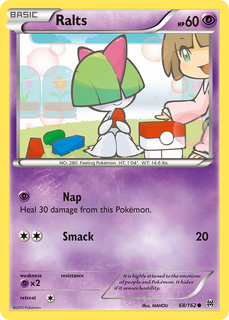 Ralts (68/162) [XY: BREAKthrough] | Anubis Games and Hobby