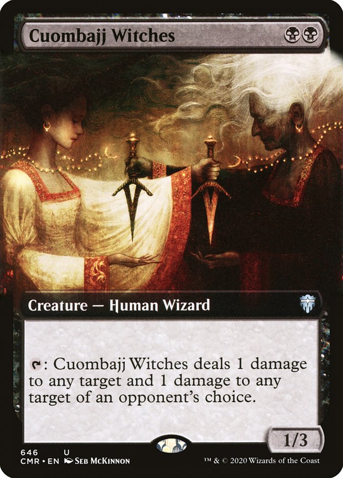 Cuombajj Witches (Extended Art) [Commander Legends] | Anubis Games and Hobby