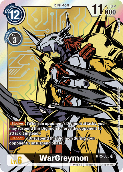 WarGreymon [BT2-065] (Alternate Art) [Release Special Booster Ver.1.0] | Anubis Games and Hobby