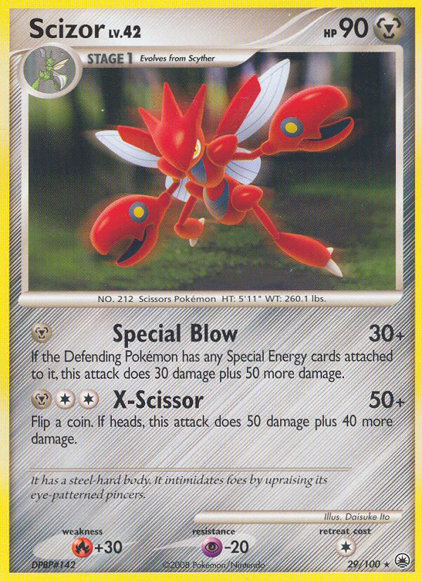 Scizor (29/100) [Diamond & Pearl: Majestic Dawn] | Anubis Games and Hobby