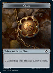 Clue (14) // Crab Double-Sided Token [Modern Horizons 2 Tokens] | Anubis Games and Hobby