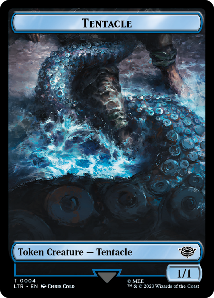 Food (09) // Tentacle Double-Sided Token [The Lord of the Rings: Tales of Middle-Earth Tokens] | Anubis Games and Hobby