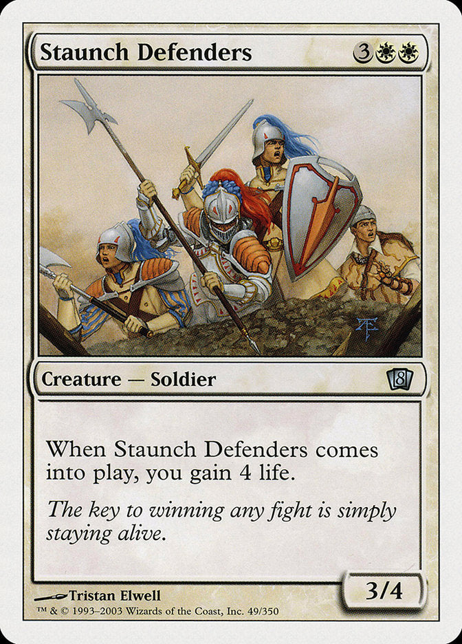 Staunch Defenders [Eighth Edition] | Anubis Games and Hobby