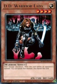 D.D. Warrior Lady [MAGO-EN110] Rare | Anubis Games and Hobby