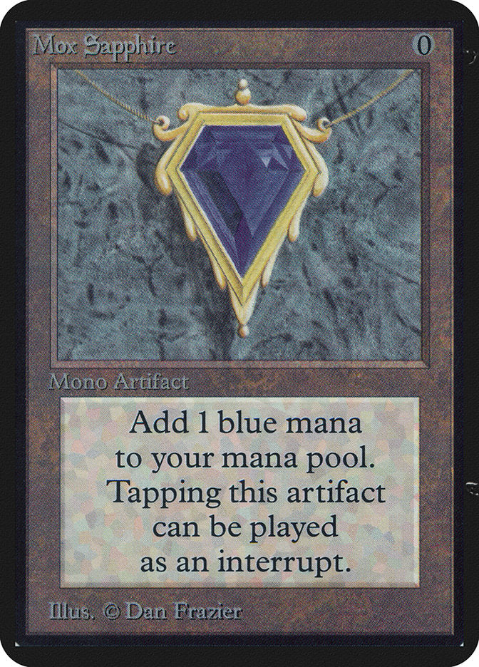 Mox Sapphire [Alpha Edition] | Anubis Games and Hobby