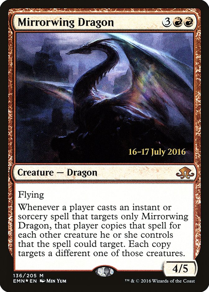 Mirrorwing Dragon [Eldritch Moon Prerelease Promos] | Anubis Games and Hobby