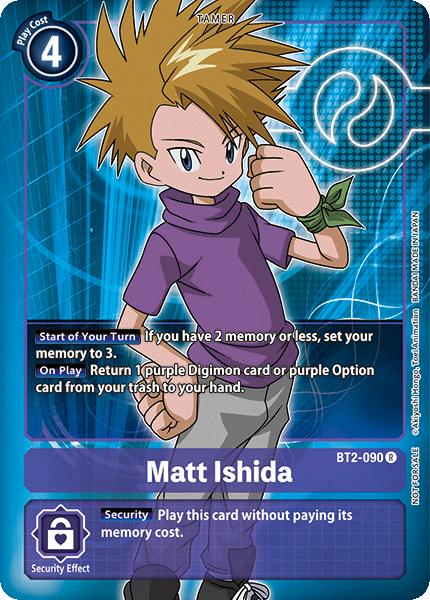 Matt Ishida [BT2-090] (Buy-A-Box Promo) [Release Special Booster Ver.1.0 Promos] | Anubis Games and Hobby