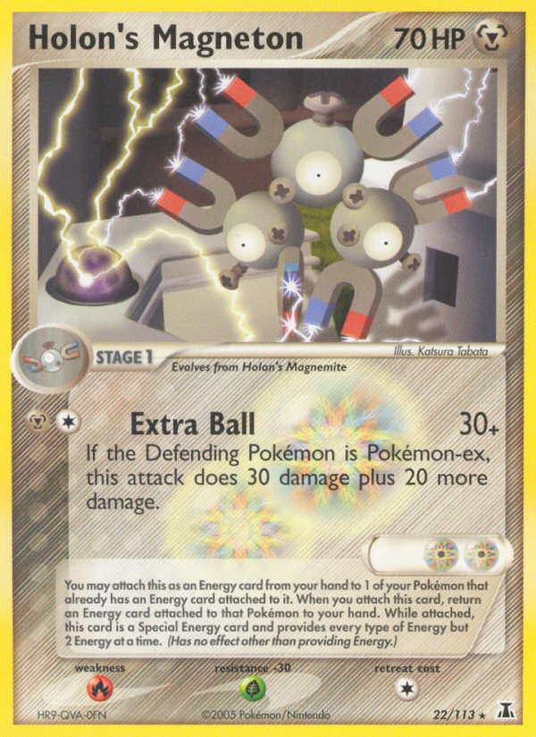 Holon's Magneton (22/113) [EX: Delta Species] | Anubis Games and Hobby