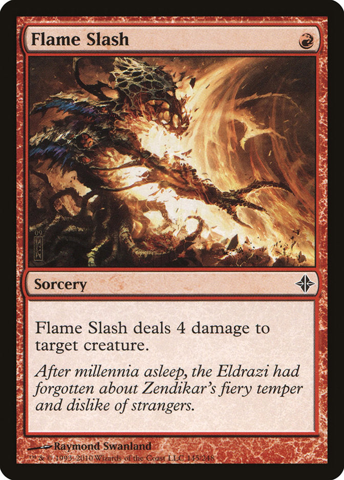 Flame Slash [Rise of the Eldrazi] | Anubis Games and Hobby