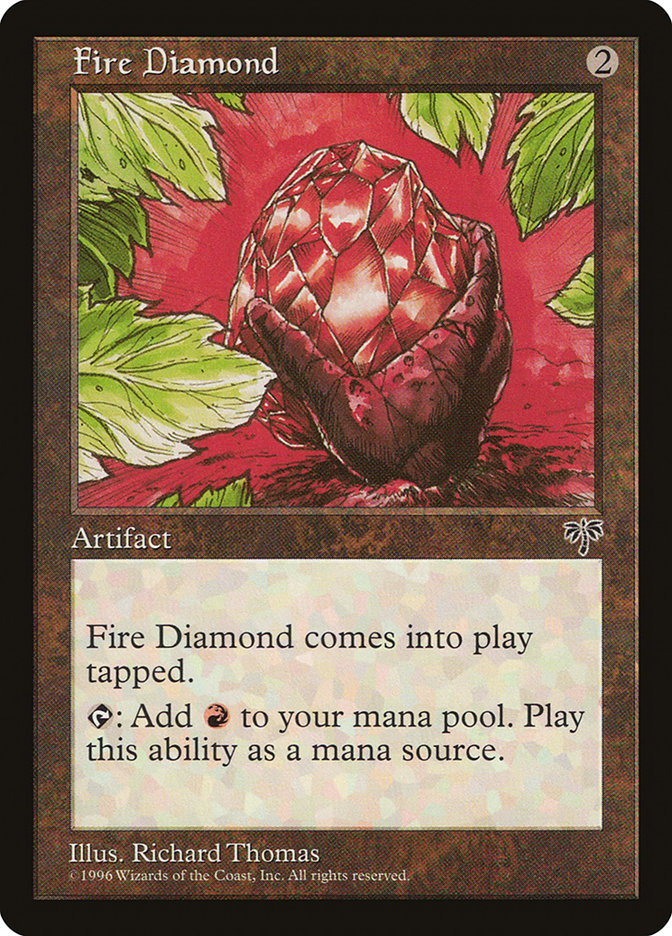 Fire Diamond [Mirage] | Anubis Games and Hobby