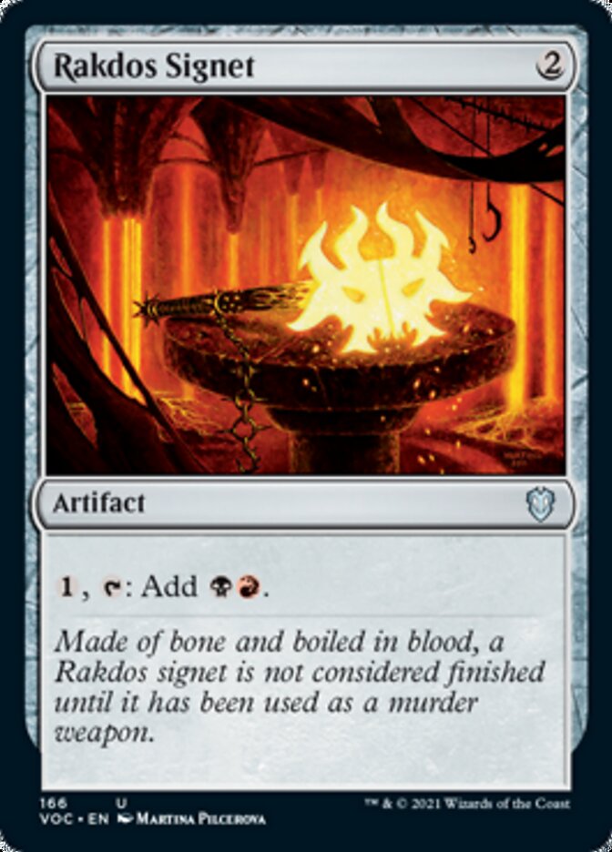 Rakdos Signet [Innistrad: Crimson Vow Commander] | Anubis Games and Hobby