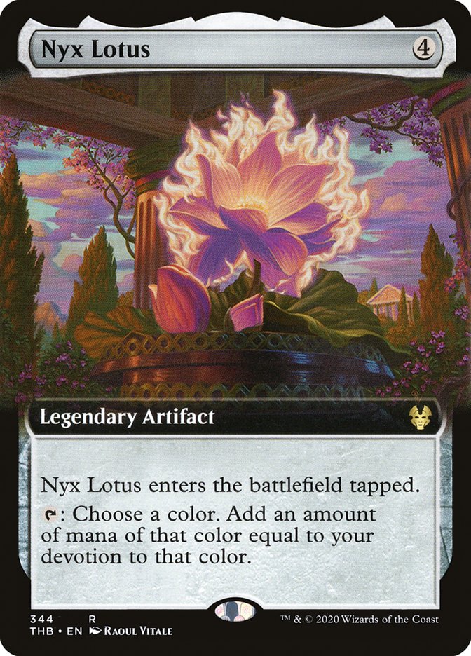 Nyx Lotus (Extended Art) [Theros Beyond Death] | Anubis Games and Hobby