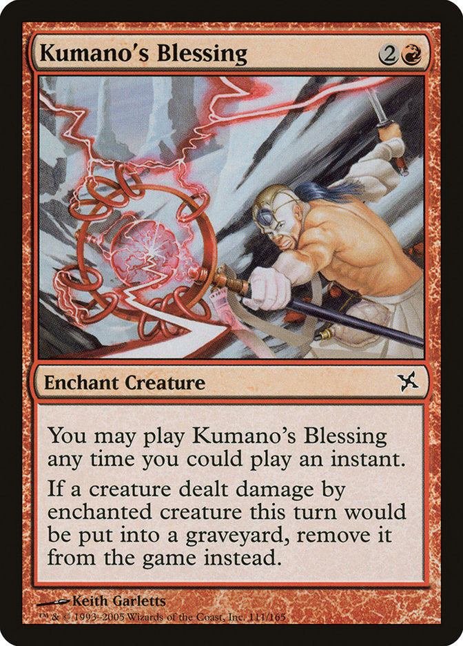 Kumano's Blessing [Betrayers of Kamigawa] | Anubis Games and Hobby