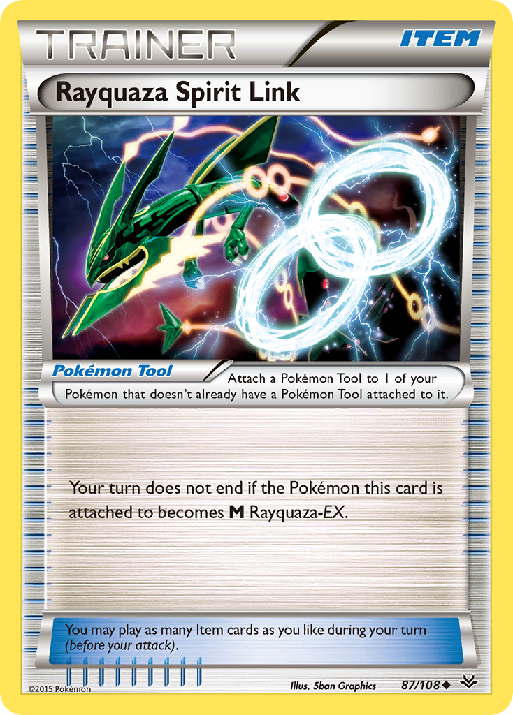 Rayquaza Spirit Link (87/108) [XY: Roaring Skies] | Anubis Games and Hobby