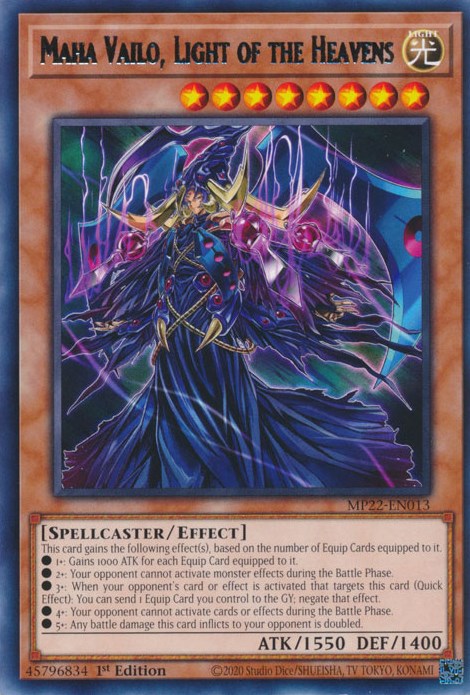 Maha Vailo, Light of the Heavens [MP22-EN013] Rare | Anubis Games and Hobby