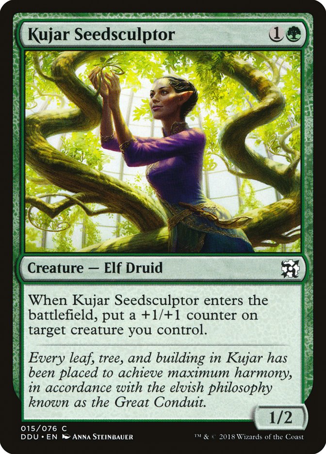 Kujar Seedsculptor [Duel Decks: Elves vs. Inventors] | Anubis Games and Hobby