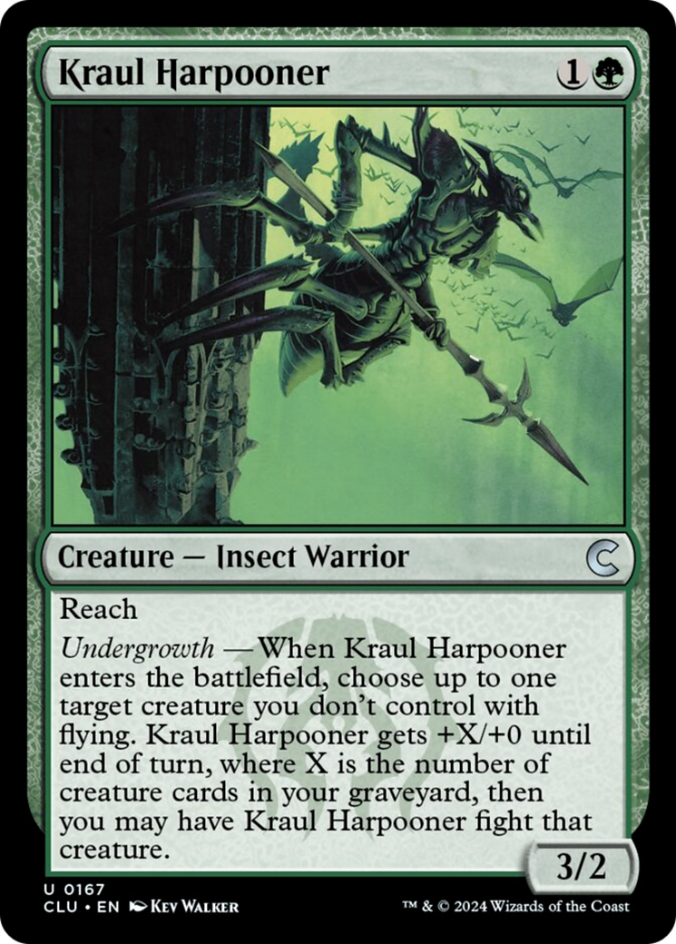 Kraul Harpooner [Ravnica: Clue Edition] | Anubis Games and Hobby