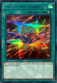 United We Stand (Blue) [SBPR-EN001] Secret Rare | Anubis Games and Hobby