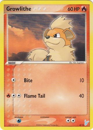 Growlithe (4/12) [EX: Trainer Kit 2 - Minun] | Anubis Games and Hobby