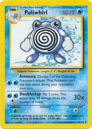 Poliwhirl (38/102) [Base Set Unlimited] | Anubis Games and Hobby
