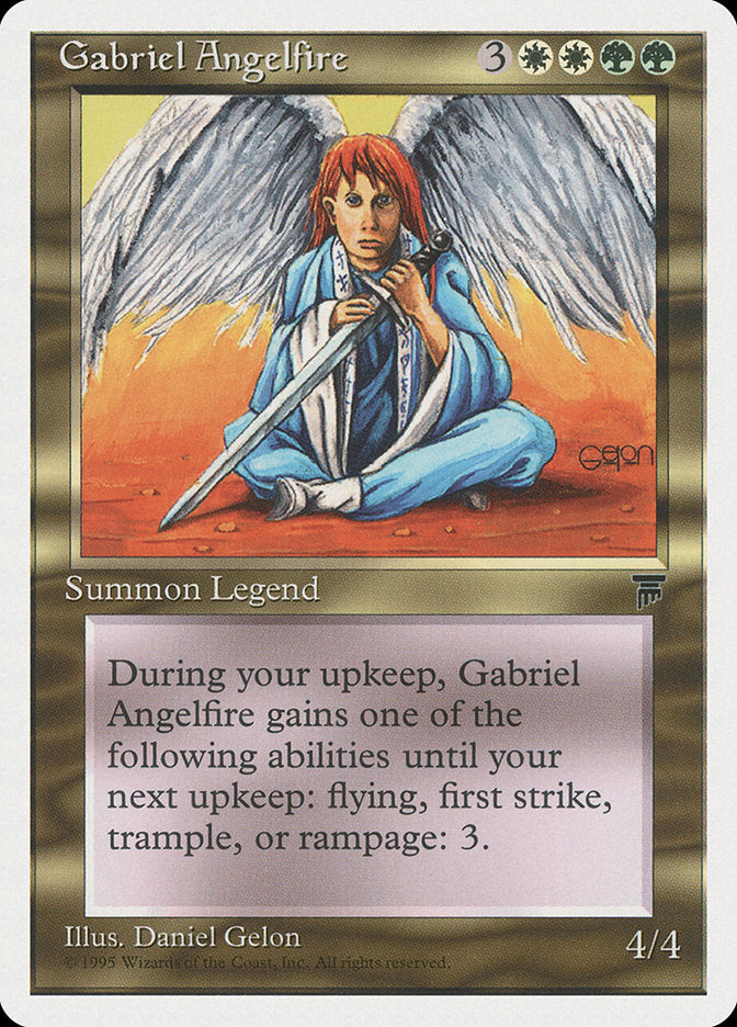 Gabriel Angelfire [Chronicles] | Anubis Games and Hobby