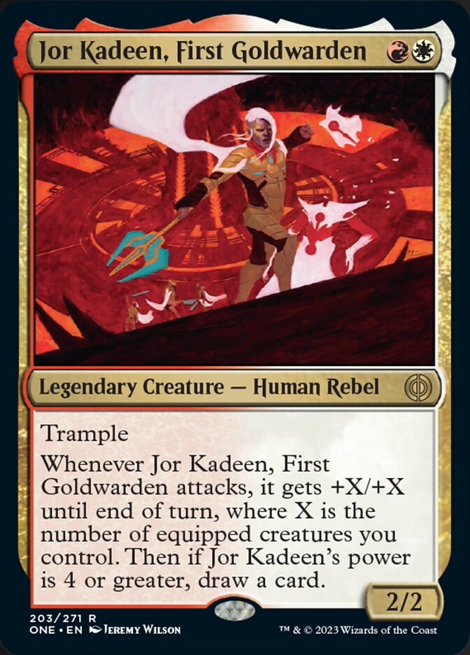 Jor Kadeen, First Goldwarden [Phyrexia: All Will Be One] | Anubis Games and Hobby