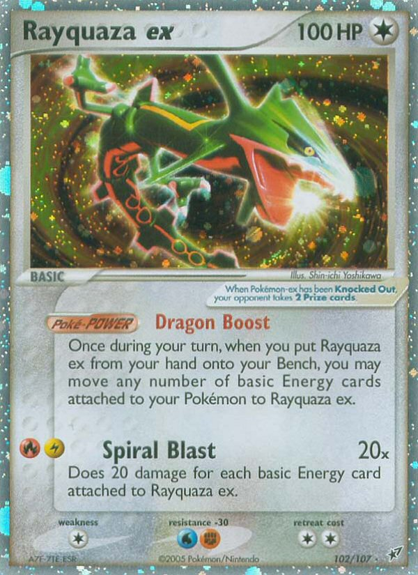 Rayquaza ex (102/107) [EX: Deoxys] | Anubis Games and Hobby